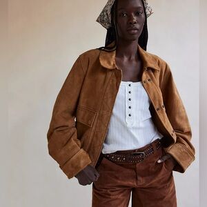 Free People We The Free Suzy Suede Jacket